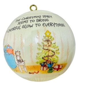 Hallmark Keepsake 1978 The Christmas Spirit By Betsey Clark Satin Ornament